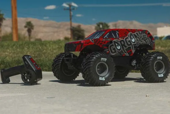 GORGON BRUSHLESS 223S 2WD - MONSTER TRUCK 1:10 - ROSSO/NERO
