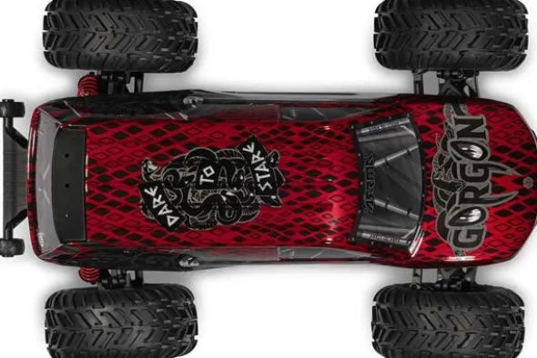 GORGON BRUSHLESS 223S 2WD - MONSTER TRUCK 1:10 - ROSSO/NERO