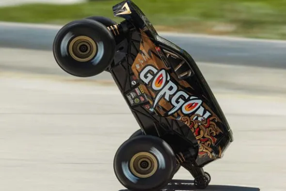 GORGON GROM BRUSHED 4X4 - RTR MONSTER TRUCK 1:16 - BRONZO