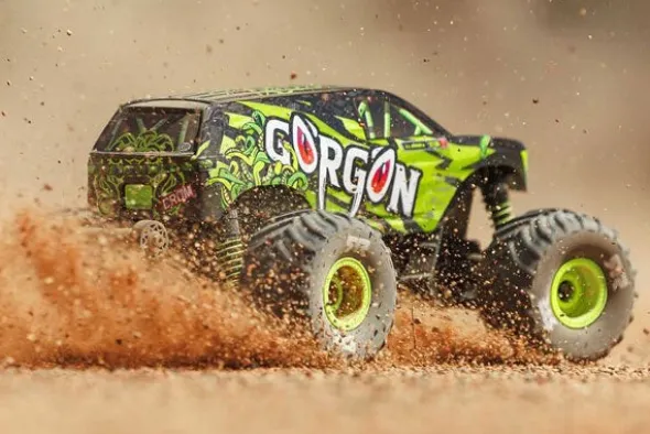 GORGON GROM BRUSHED 4X4 - RTR MONSTER TRUCK 1:16 - GIALLO