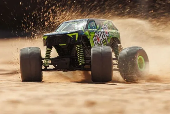 GORGON GROM BRUSHED 4X4 - RTR MONSTER TRUCK 1:16 - GIALLO