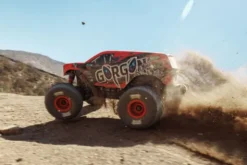 GORGON GROM BRUSHED 4X4 - RTR MONSTER TRUCK 1:16 - ROSSO