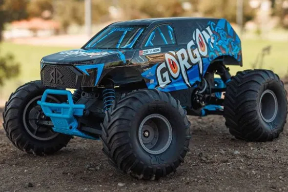 GORGON 4X2 MEGA 550 - MONSTER TRUCK 1:10 - BLU