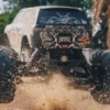 GORGON 4X2 MEGA 550 - MONSTER TRUCK KIT MONTAGGIO 1:10 - NERO
