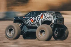 GORGON 4X2 MEGA 550 - MONSTER TRUCK KIT MONTAGGIO 1:10 - NERO