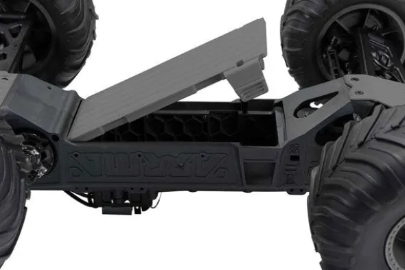 GORGON 4X2 MEGA 550 - MONSTER TRUCK KIT MONTAGGIO 1:10 - NERO