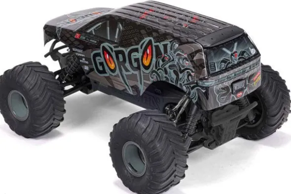 GORGON 4X2 MEGA 550 - MONSTER TRUCK KIT MONTAGGIO 1:10 - NERO