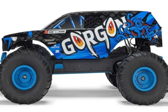 GORGON 4X2 MEGA 550 - RTR MONSTER TRUCK 1:10 - BLU
