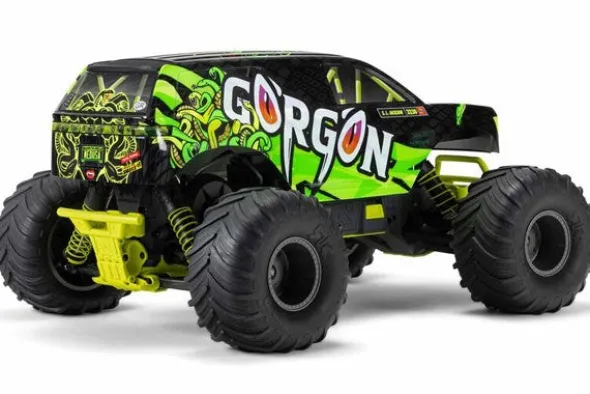 GORGON 4X2 MEGA 550 - RTR MONSTER TRUCK 1:10 - GIALLO
