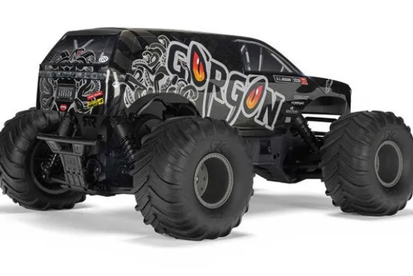 GORGON 4X2 MEGA 550 - RTR MONSTER TRUCK 1:10 - GUN METAL