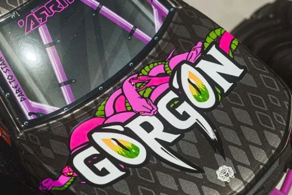 GORGON 4X2 MEGA 550 - RTR MONSTER TRUCK 1:10 - PURPLE