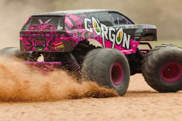 GORGON 4X2 MEGA 550 - RTR MONSTER TRUCK 1:10 - PURPLE