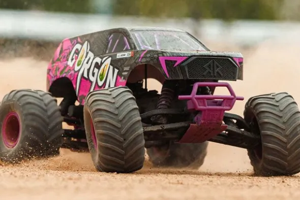 GORGON 4X2 MEGA 550 - RTR MONSTER TRUCK 1:10 - PURPLE
