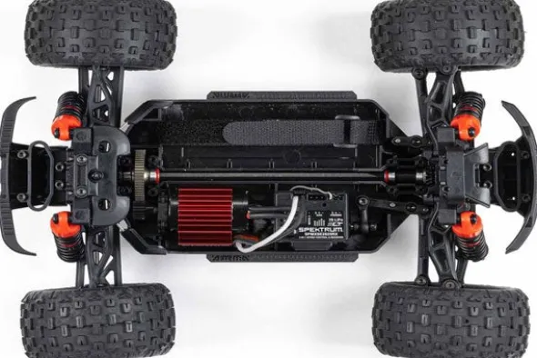 GRANITE GROM MEGA 380 - RTR MONSTER TRUCK 1:18 - ROSSO