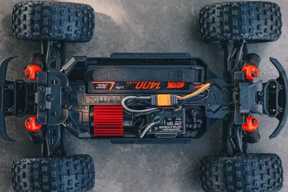 GRANITE GROM MEGA 380 - RTR MONSTER TRUCK 1:18 - VERDE