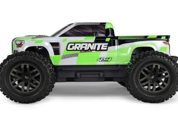 GRANITE MEGA 665 4X4 BRUSHED - RTR MONSTER TRUCK 1:10 - VERDE