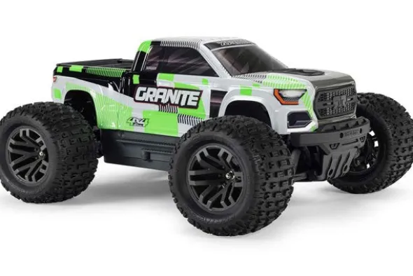 GRANITE MEGA 665 4X4 BRUSHED - RTR MONSTER TRUCK 1:10 - VERDE