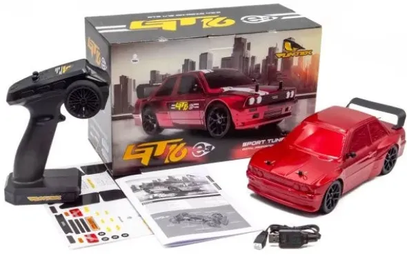 GT16E - RTR TOURING CAR - 1:16 - ROSSO