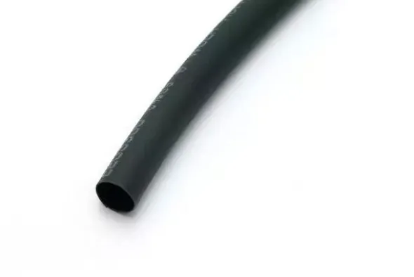 GUAINA TERMORESTRINGENTE 5mm 1m - NERO