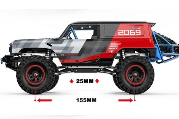 H18P FORD BRONCO BAJA 1000 - RTR CRAWLER - 1:18