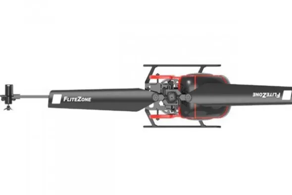 HUGHES 300 ROSSO - RTF