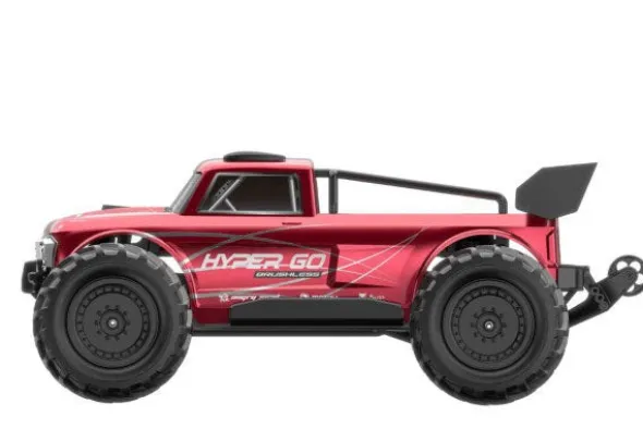 HYPER GO BRUSHLESS 4WD - RTR MONSTER TRUCK - 1:10 - ROSSO