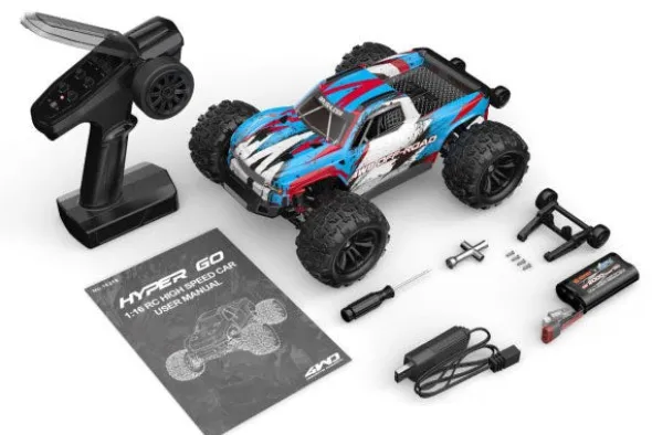 HYPER GO 16218 4WD - RTR MONSTER TRUCK - 1:16