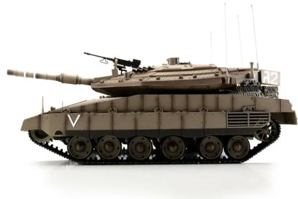 IDF MERKAVA MK IV PALLINI / INFRAROSSI 1:16 - CINGOLI METALLO