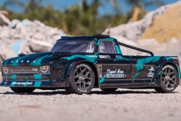 INFRACTION 4X4 3S BLX - RTR ON-ROAD 1:8 - VERDE ACQUA