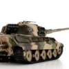 KING TIGER HENSCHEL - PALLINI / INFRAROSSI CINGOLI IN METALLO 1:16