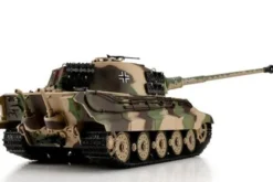 KING TIGER HENSCHEL PALLINI / INFRAROSSI 1:16 - CINGOLI METALLO