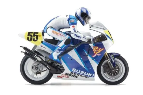 KIT MOTO HANGING ON RACER SUZUKI RGV 1992 - RC MOTO 1:8