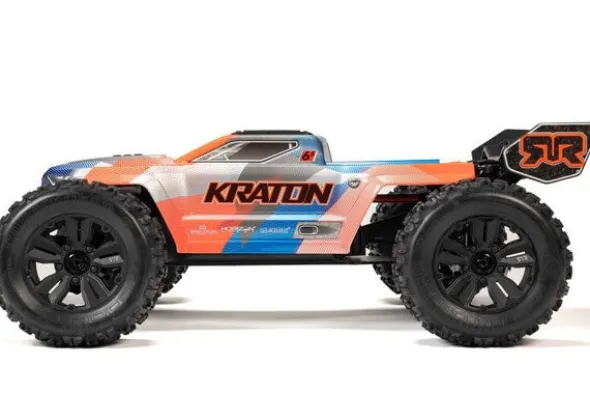 KRATON V6 BLX 4X4 BRUSHLESS 6S - RTR MONSTER TRUCK 1:8 - ARANCIO