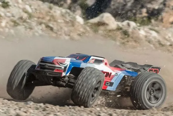 KRATON V6 BLX 4X4 BRUSHLESS 6S - RTR MONSTER TRUCK 1:8 - BLU