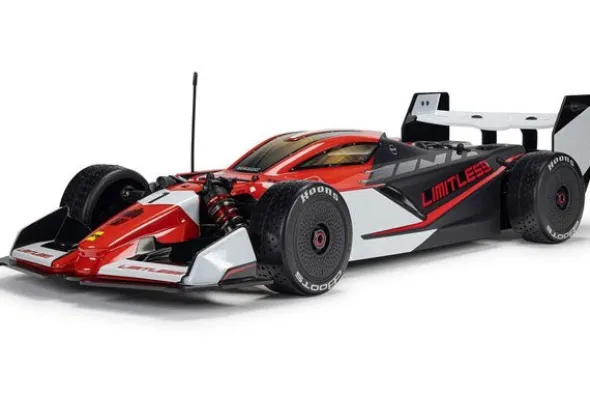 LIMITLESS 120 8S AVC 4X4 - RTR STREET SPEED ON-ROAD 1:7 ROSSO/NERO