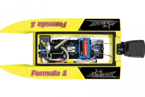 MAD SHARK V3 F1 BRUSHED 443MM - RTR MOTOSCAFO - ELECTRIC ABS