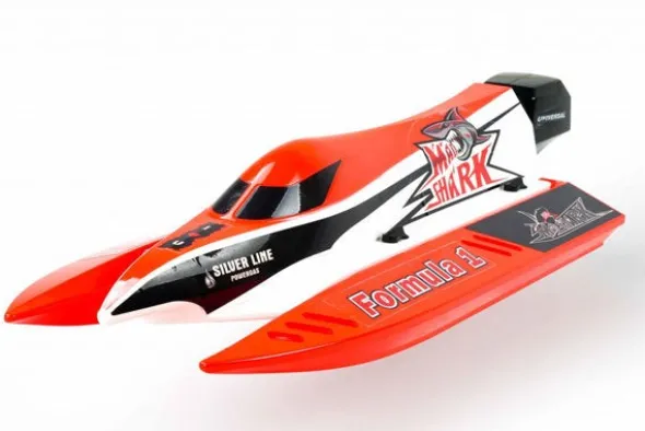 MAD SHARK V2 F1 - RTR MOTOSCAFO - ROSSO/NERO