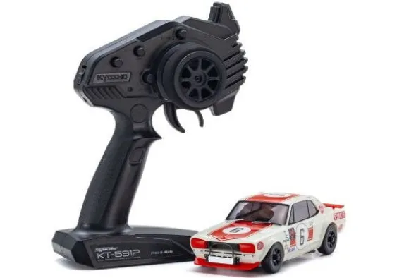 MA020 - SKYLINE 2000GT-R KPGC10 RACING'72 RED NO.6 - RTR ON-ROAD 1:27