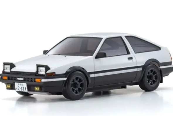 MA020 - TOYOTA SPRINTER TRUENO AE86 INITIAL-D - RTR ON-ROAD 1:27 - BIANCA