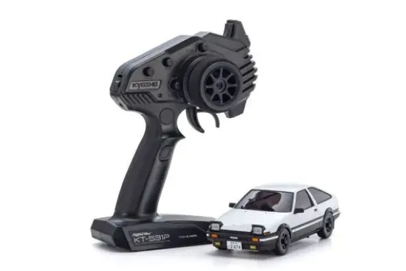 MA020 - TOYOTA SPRINTER TRUENO AE86 INITIAL-D - RTR ON-ROAD 1:27 - BIANCA