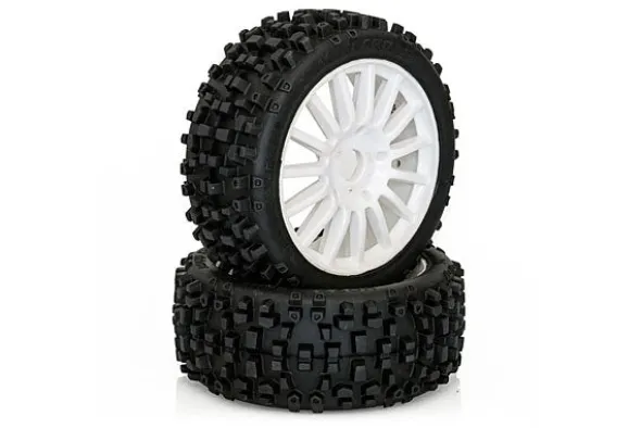 MAXI CROSS - PER BUGGY CON CERCHIO BIANCO - 2 PEZZI