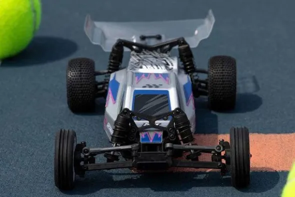 MICRO-B 2WD - RTR BUGGY - 1:24 - SILVER