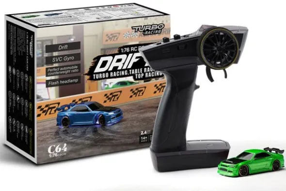 MICRO DRIFT C64 - 1:76 - VERDE