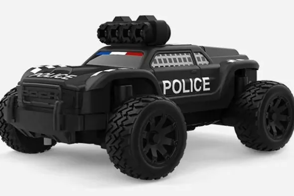 MICRO MONSTER TRUCK C82 - 1:76 - POLICE