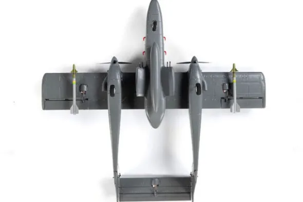 MICRO OV-10 BRONCO - 645mm BNF BASIC STABILIZZATO