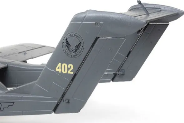 MICRO OV-10 BRONCO - 645mm BNF BASIC STABILIZZATO
