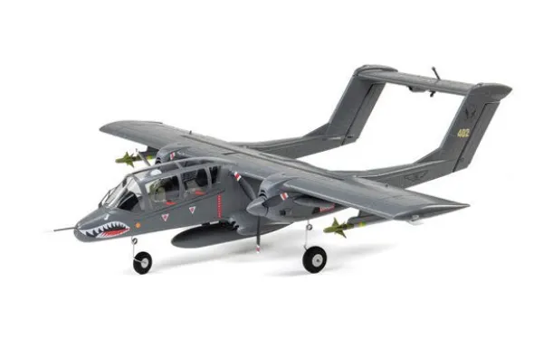 MICRO OV-10 BRONCO - 645mm BNF BASIC STABILIZZATO