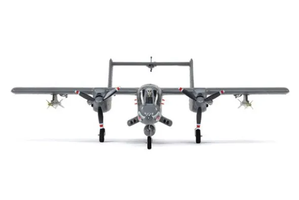 MICRO OV-10 BRONCO - 645mm BNF BASIC STABILIZZATO
