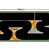 MICRO RALLY - PISTA 1800 X 800 MM - 1:76