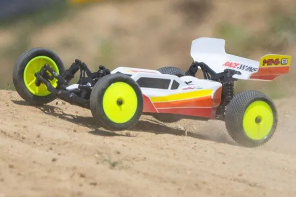 MINI-B BRUSHLESS 2WD - RTR BUGGY - 1:16 - ROSSO